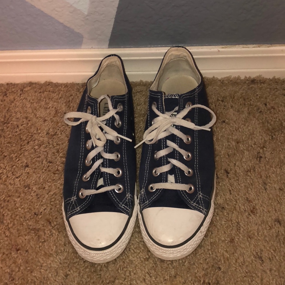 Navy Converse